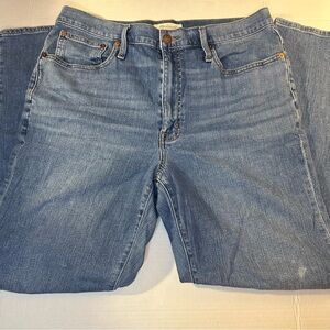 Men's Madewell The High-Rise Slim BoyJean Blue Jeans Size 31